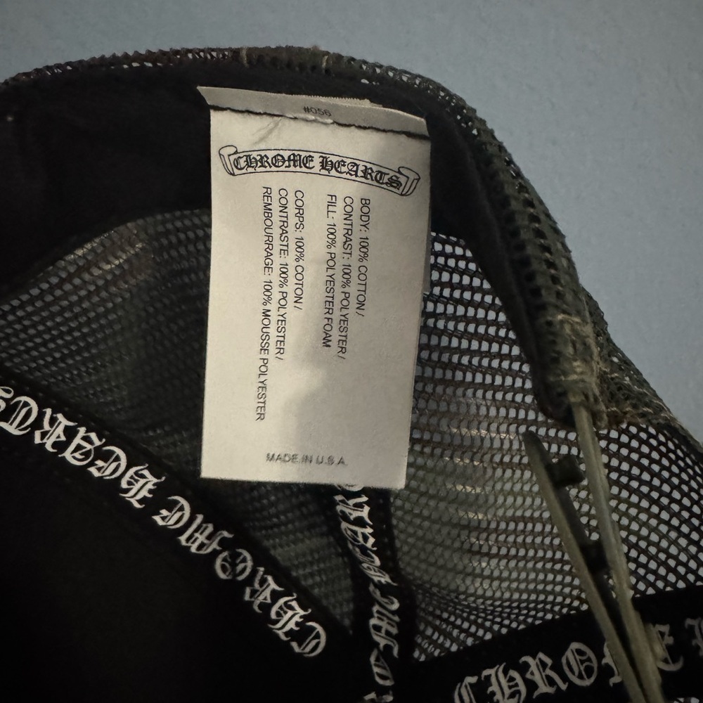 Chrome Hearts Black Mesh Hat - Picture 2 of 8